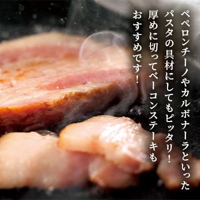 ふるさと納税 北広島市 薪・炭火仕上げ熟成ベーコンブロック《650g》B-2-k |  | 02