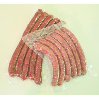 ふるさと納税 鳴沢村 鹿肉ソーセージ詰め合わせ / シカ肉 ジビエ もみじ肉 プレーン チョリソー