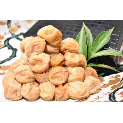 ふるさと納税 印南町 高級南高梅 白干梅400g入 紀州塗箱 網代模様仕上