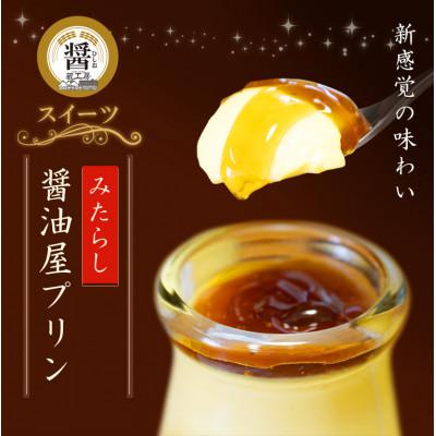 ふるさと納税 中津市 みたらし醤油屋プリン 6個セット