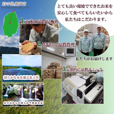ふるさと納税 盛岡市 令和7年産 銀河のしずく 無洗米 お米マイスター推奨 盛岡市産 20kg_2