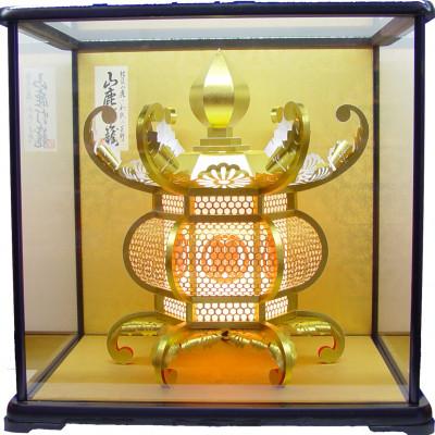 ふるさと納税 山鹿市 山鹿灯籠 金灯籠(小)