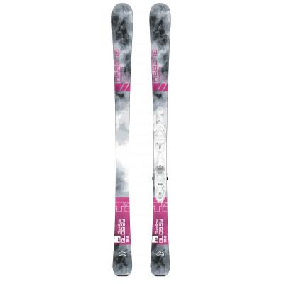 ふるさと納税 飯山市 [限定モデル] 大人スキー板 GLOSSY-TI 147cm スワロースキー