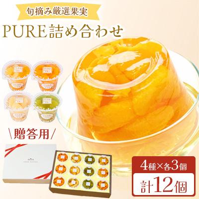 ふるさと納税 諫早市 [贈答用] たらみ PURE 詰め合わせ 12個セット