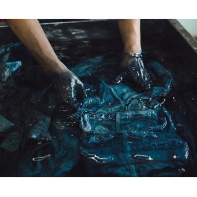 ふるさと納税 木城町 じゅうじ染め キッズTシャツ【藍染め】100サイズ |  | 03