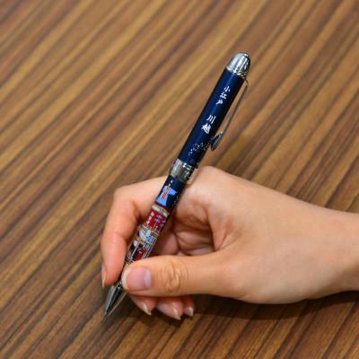 ふるさと納税 川越市 セーラー万年筆　優美蒔絵複合筆記具(2色ボールペン+シャープペンシル)小江戸川越　山車 |  | 01
