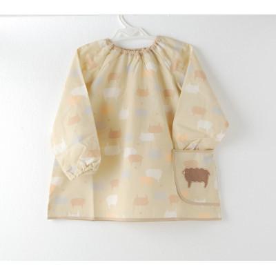 ふるさと納税 忠岡町 キッズ スモック ヒツジ 100cm