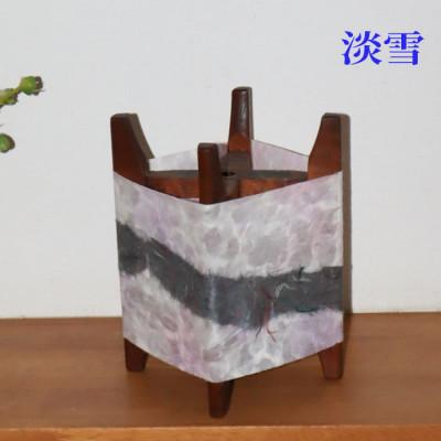 ふるさと納税 小浜市 糸車行灯(淡雪)明かりセンサー