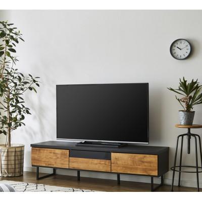 ふるさと納税 大川市 テレビボード幅150ブルックリンスタイル 国産家具 NA/BR