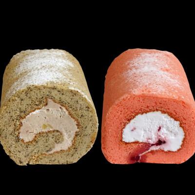 ふるさと納税 安来市 栗乃ほうじ茶ろーる ・やすぎ苺ろーる 詰め合わせ