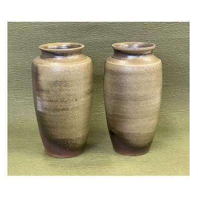 ふるさと納税 備前市 備前焼 ペア花瓶