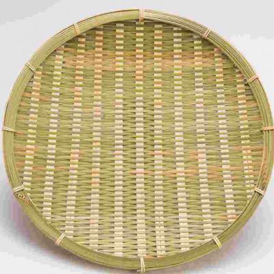 ふるさと納税 別府市 別府の伝統工芸竹細工 青竹丸ザル30cm 3枚組 【山下工芸】の画像