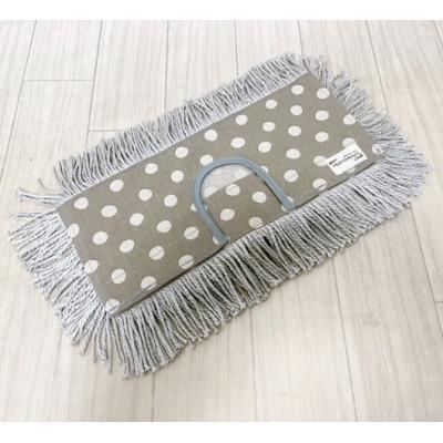 ふるさと納税 朝来市 [市販のハンドルに簡単装着]モップ専門店ならではの使い心地。デザインフロアモップ(グレードット)