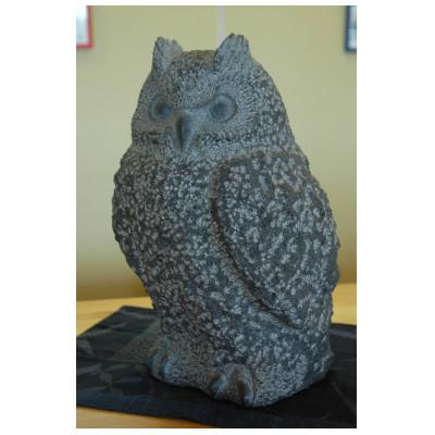 ふるさと納税 河南町 石のふくろう
