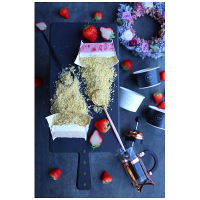 ふるさと納税 山県市 ロイヤルミルクティー苺セット