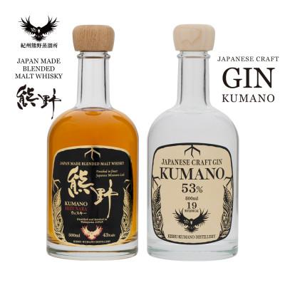 ふるさと納税 新宮市 [新宮市]CRAFT GIN 熊野とBLENDED MALT WHISKY 熊野