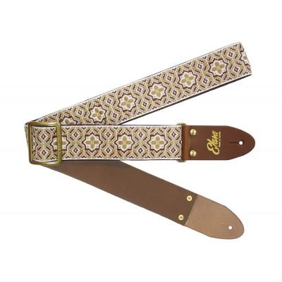 ふるさと納税 郡上市 [ギターストラップ] Elara Straps Boronia Crystal Brown