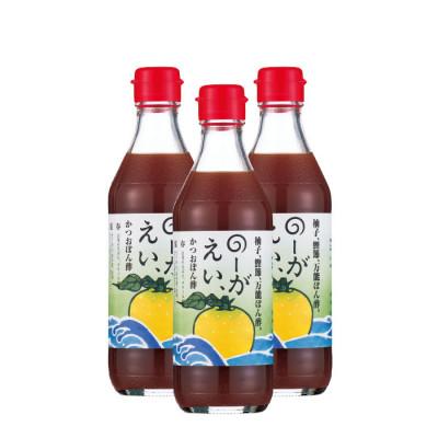 ふるさと納税 馬路村 ユズぽん酢「のーがえい」360ml×3本【498】 |  | 01