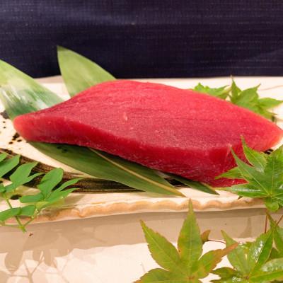 ふるさと納税 静岡市 天然メバチ鮪 赤身柵 約200g×4〜5枚