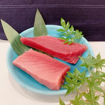 ふるさと納税 静岡市 天然メバチ鮪 中トロ柵(約200g×2袋)・赤身柵セット(約200g×2袋)計約800g