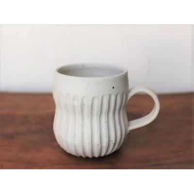 ふるさと納税 上島町 コーヒーカップ・鎬(白マット) yc-043