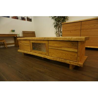 ふるさと納税 大川市 国産杉総無垢づくり耳付きテレビボード天板杉無垢一枚板