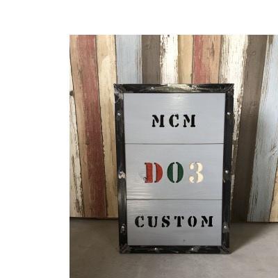 ふるさと納税 大刀洗町 ヴィンテージ風オブジェ サインボード(看板) D-4・D03[DIOSA]