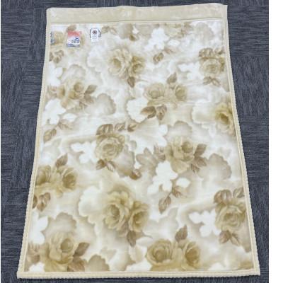 ふるさと納税 泉大津市 プレミアム温泉毛布KW21027メルシャン合せマイヤー毛布 シングルサイズ ベージュ