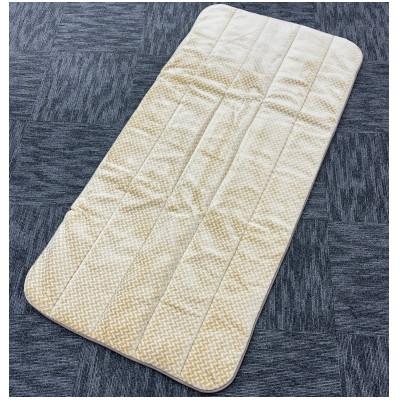 ふるさと納税 泉大津市 プレミアム温泉敷毛布KW31508フューチャー 敷パッド シングル ベージュ