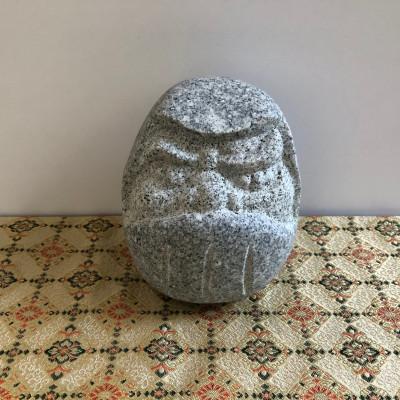 ふるさと納税 岡崎市 [石の置物]だるま