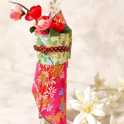 ふるさと納税 岸和田市 除菌スプレーカバー 着物ドールリウム(R)