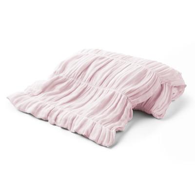 ふるさと納税 泉大津市 とろけるふとん くしゅくしゅガーゼケット さくら シングル 140×200cm