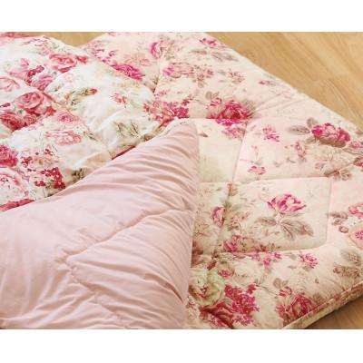 ふるさと納税 泉大津市 掛けふとん 1枚 敷き布団 1枚 [シングル] 上下2点セット ピンク セイラム PI