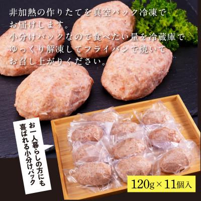 ふるさと納税 芸西村 創業50年老舗レストランの和牛あかうしハンバーグ120g×11ケ(ソース無し)【CDM002】 |  | 03