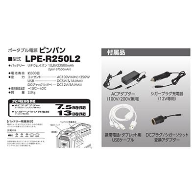 ふるさと納税 寝屋川市 ポータブル電源ピンバン!災害時やキャンプ、BBQ