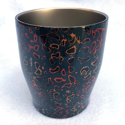 ふるさと納税 青森市 津軽塗タンブラー 350ml (青)