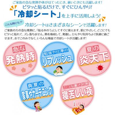 ふるさと納税 高取町 ひえひえ天国 冷却シート 10時間 子供用 30箱入り