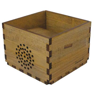 ふるさと納税 馬路村 Danran スマートフォンスピーカー ブラウン[326]