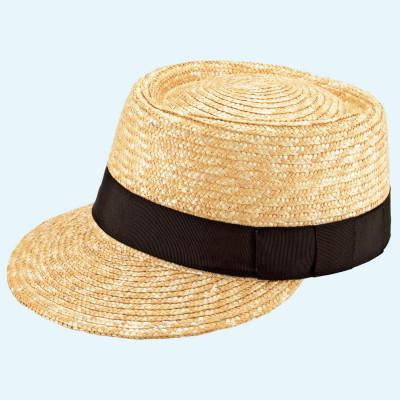 ふるさと納税 春日部市 春日部市伝統工芸品 田中帽子店 麦わらキャップ マチス 頭囲56.5cmUK-H027-NA