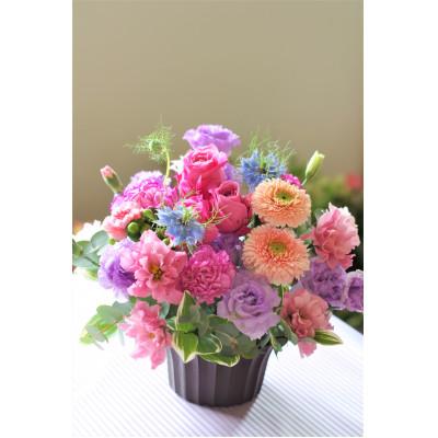 ふるさと納税 笠松町 ピンクカジュアルフラワーアレンジメント(ピンク系)