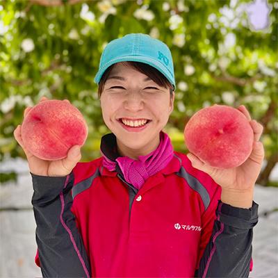 ふるさと納税 笛吹市 【2026年発送】山梨一宮産 桃 約2kg(5〜8玉)産直朝採りの画像