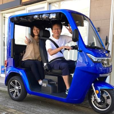 ふるさと納税 羽咋市 千里浜EVトゥクトゥクレンタル券(2時間コース)_2