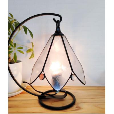 ふるさと納税 基山町 ステンドグラス[昭和レトロ]テーブルランプ