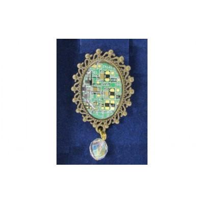 ふるさと納税 茂原市 都市鉱山ラペルピン(ガラス玉)