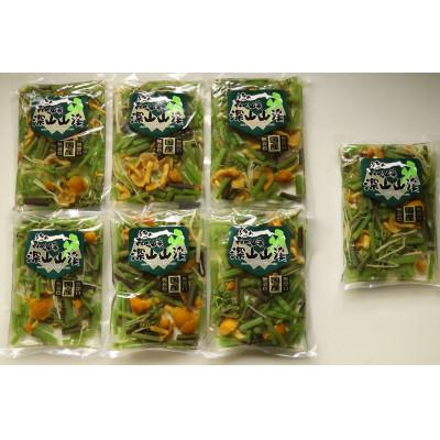 ふるさと納税 鶴岡市 国産山菜ミックスセット7パック A01-755の画像