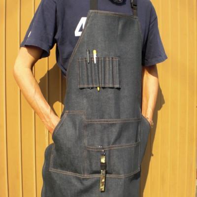 ふるさと納税 福山市 福山発 デニムエプロン[キャンプ・アウトドア]