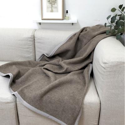 ふるさと納税 和歌山市 [ハーフサイズ]繊維の宝石カシミヤ100%(毛羽部分)毛布 CS-11R BE