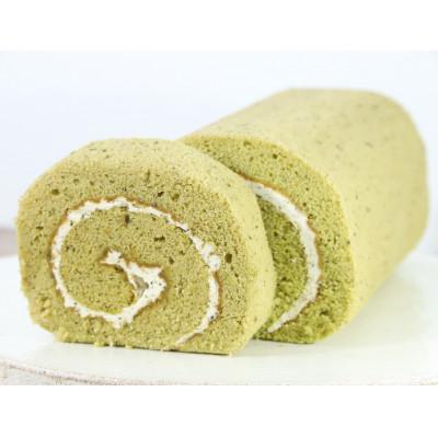 ふるさと納税 朝来市 緑茶が香るバタークリームロールケーキ『但馬のめぐみロール(朝来みどり)』[隆盛堂]