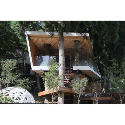 ふるさと納税 朝来市 SUGOMoRIリゾート生野高原のグランピング[Tree Koti]1泊2日(2名様)