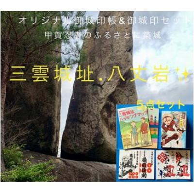 ふるさと納税 湖南市 御城印帳(猿飛佐助アニメ版)&amp;御城印4枚セット